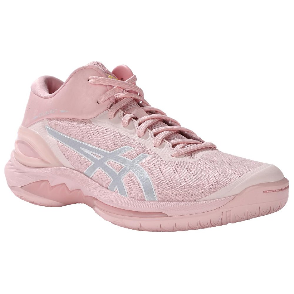 Asics GELBURST 28 Anti-Slip Wear-Resistant Mid-Top Basketball Shoes Men's Pink