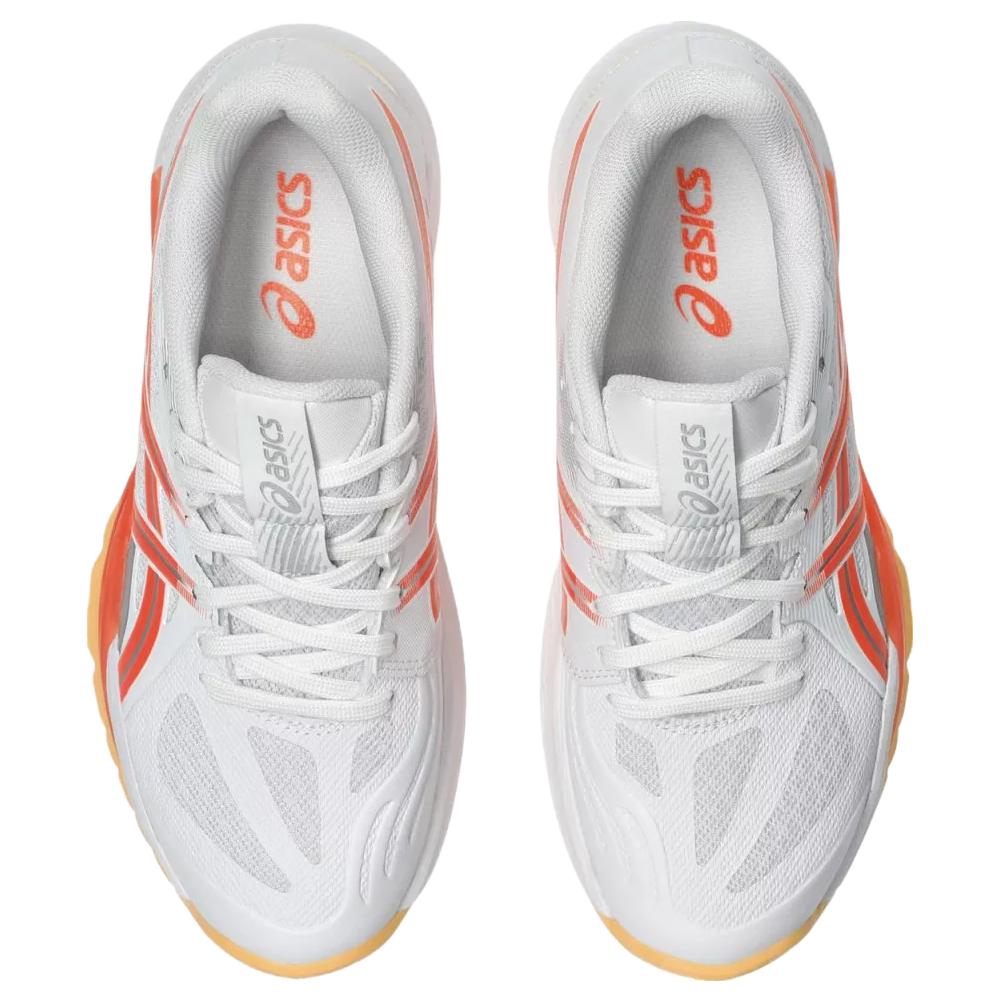 Asics POWERBREAK FF Abrasion Resistant Low top Running Shoes Women's Orange White