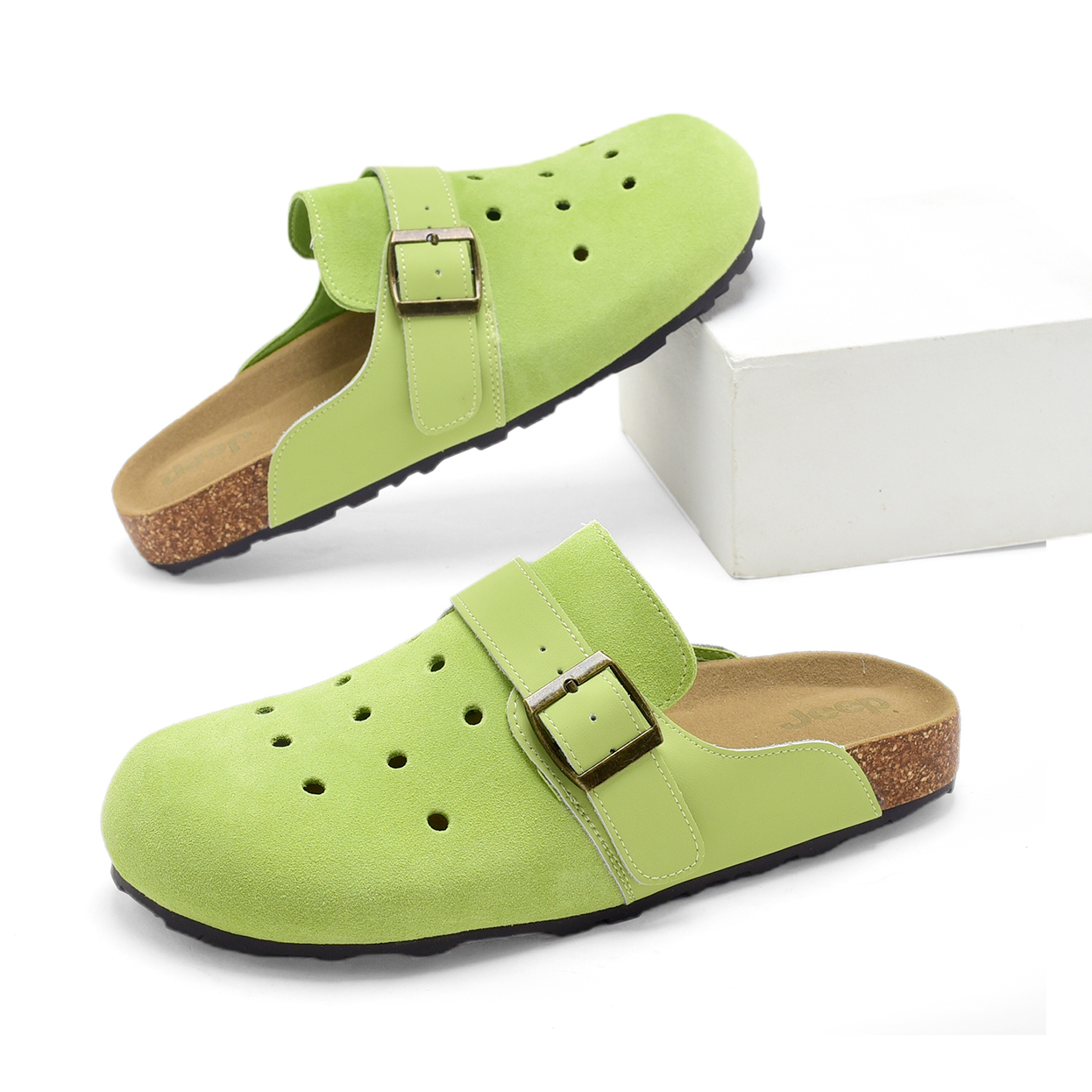 Jeep Wrap toe Slippers Women's Green купить в интернет-магазине Yoocart с быстрой доставкой по России.