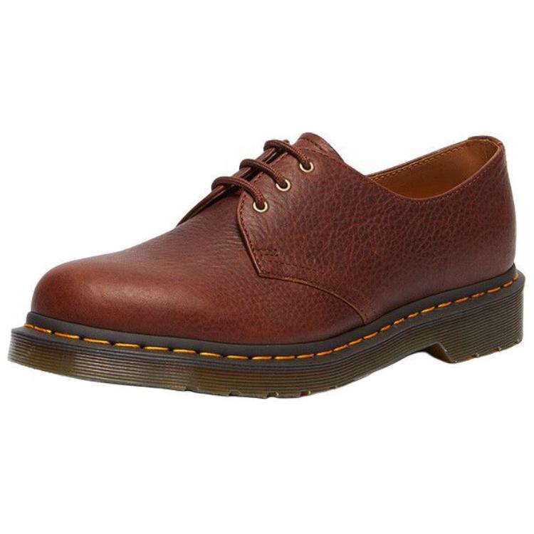 Dr.Martens Low-Top Casual Shoes Unisex Red Brown