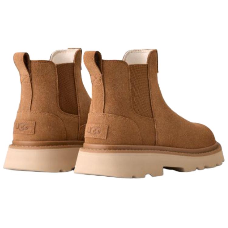 UGG Hybrid Short Chelsea Boots Men's Chestnut купить в интернет-магазине Yoocart с быстрой доставкой по России.