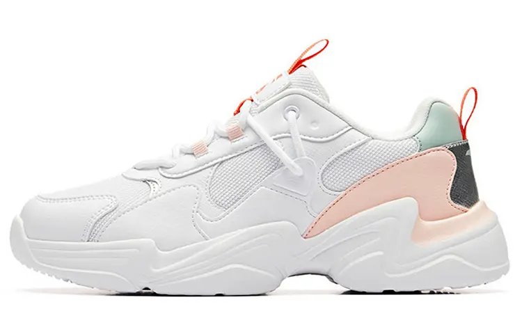 Anta Life Collection Low top Chunky Sneakers Women's Pink White