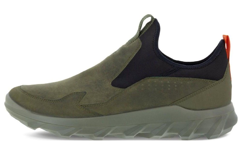 Ecco Low-Top Casual Shoes Men's Olive Green