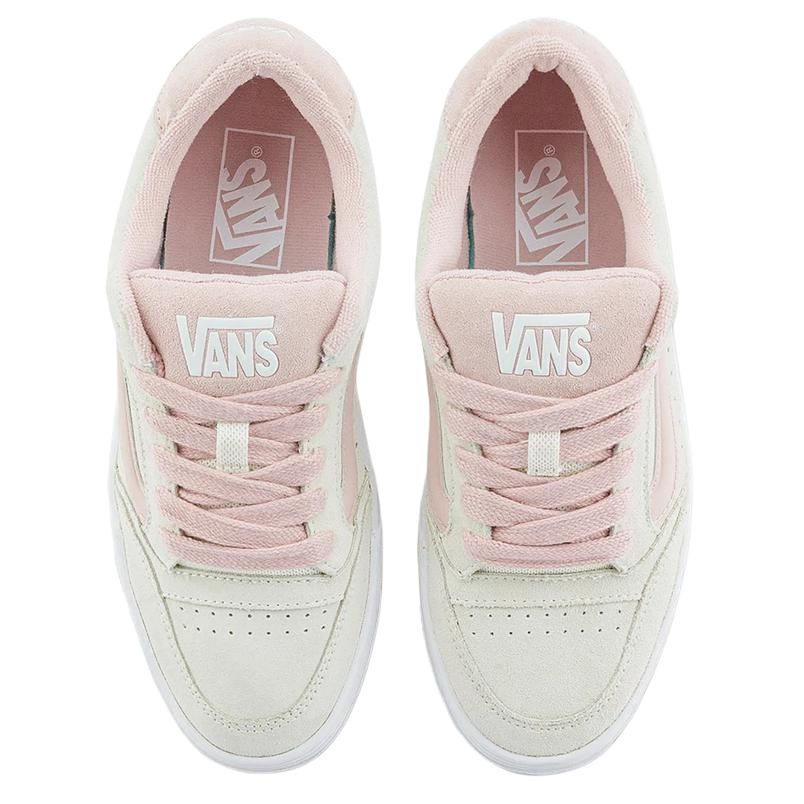 Vans HYLANE Collection Low Top Skateboard Shoes Unisex Beige Pink
