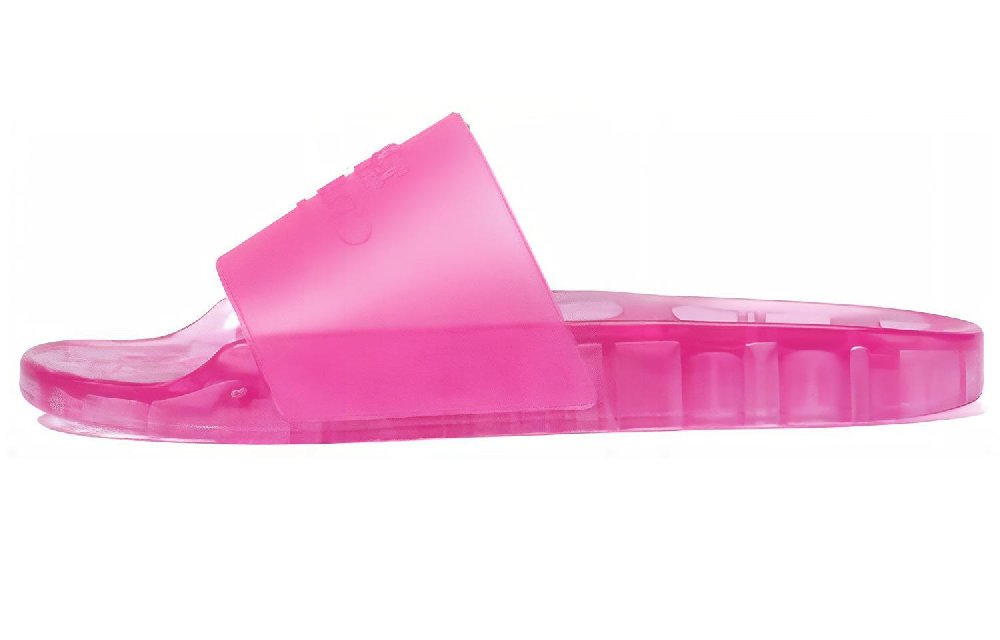 COACH Rubber Sole Slip Resistant Slide Slippers Women's Pink