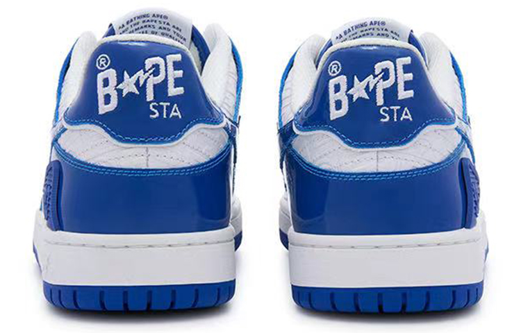 BAPE A BATHING APE Bape SK8 Sta Red White Patent купить в интернет-магазине Yoocart с быстрой доставкой по России.