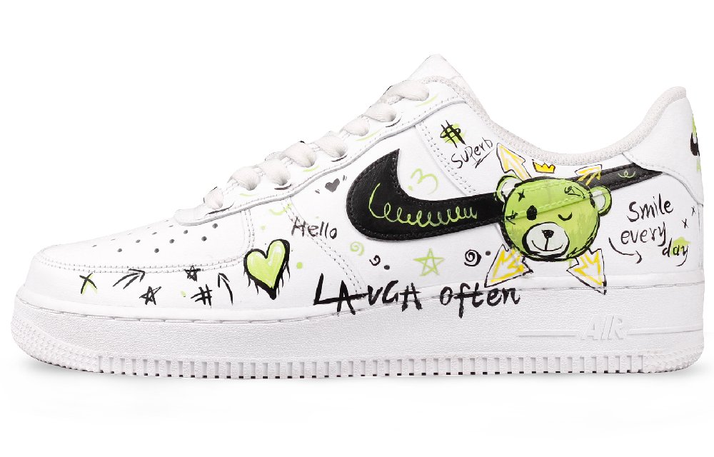 Nike Air Force 1 Skateboard Shoes Men Low Top White