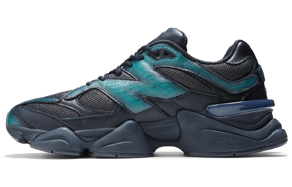 New Balance 9060 Mowalola Burglarwear Black Teal Pink