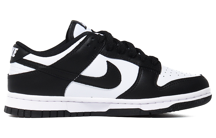 Nike Dunk Low Anti Slip Wear Resistant Low Top Skateboard Shoes GS Black White купить в интернет-магазине Yoocart с быстрой доставкой по России.