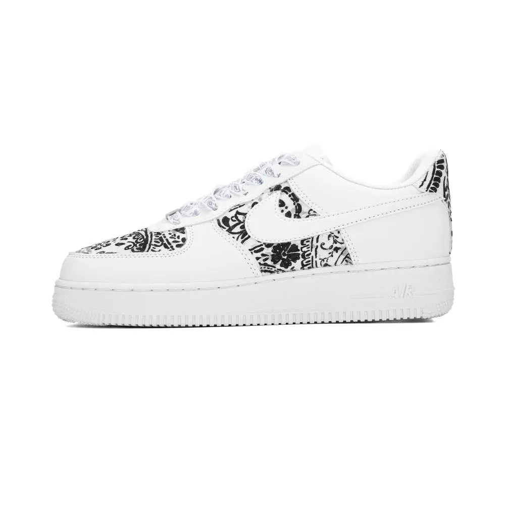 Nike Air Force 1 White Day Abrasion Resistant Low top Skateboard Shoes Unisex