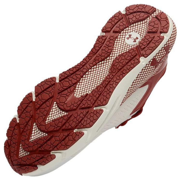 Under Armour HOVR Phantom Anti-Slip Wear-Resistant Low-Top Casual Running Shoes Women's White Red
