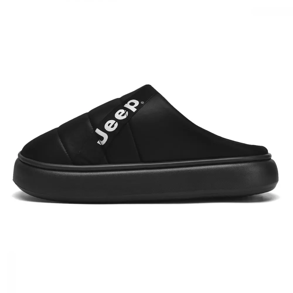 Jeep Wrap-toe Slippers Men's Black