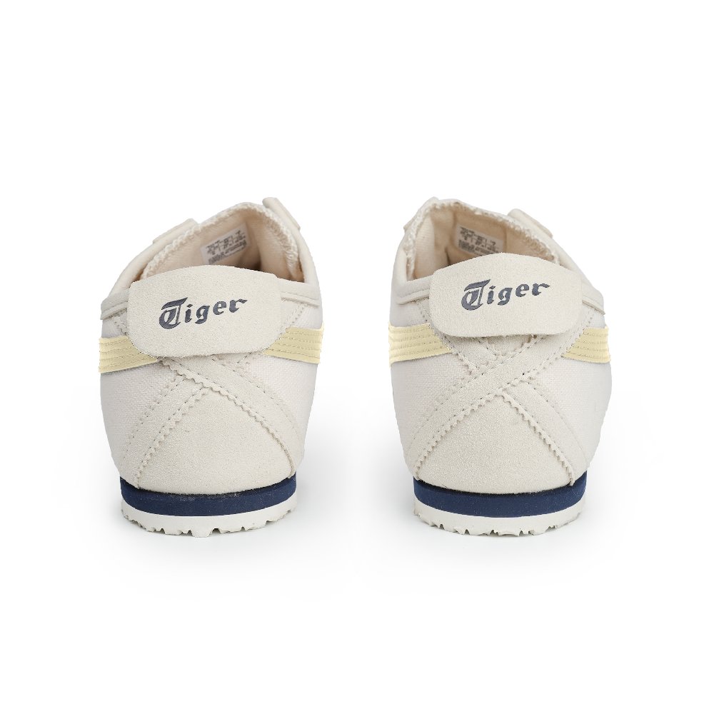 Onitsuka Tiger MEXICO 66 Octopus Party, Lemon, Box Included Abrasion Resistant Low Top Casual Shoes Unisex Yellow