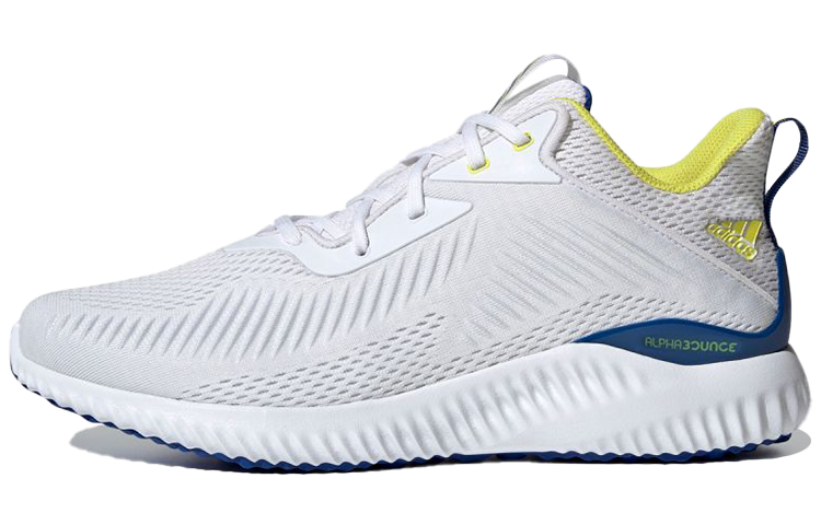 Adidas Alphabounce Ek White Royal Yellow