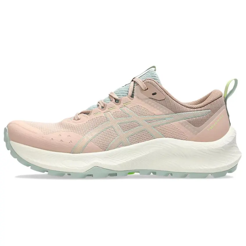 Asics TRABUCO TERRA 3 Cushioning And Breathable Low Top Running Shoes Women's Pink