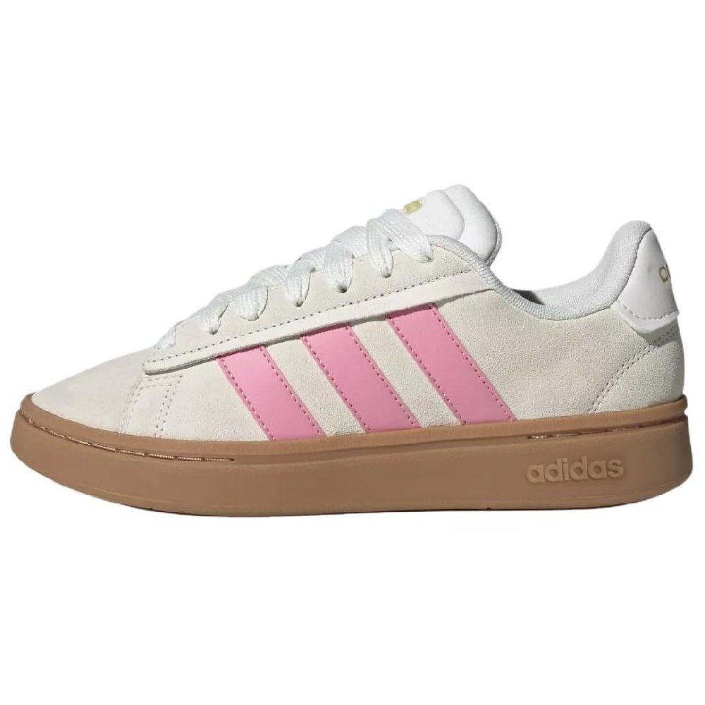 Adidas GRAND COURT ALPHA Abrasion Resistant Low Top Skateboard Shoes Women's Umber