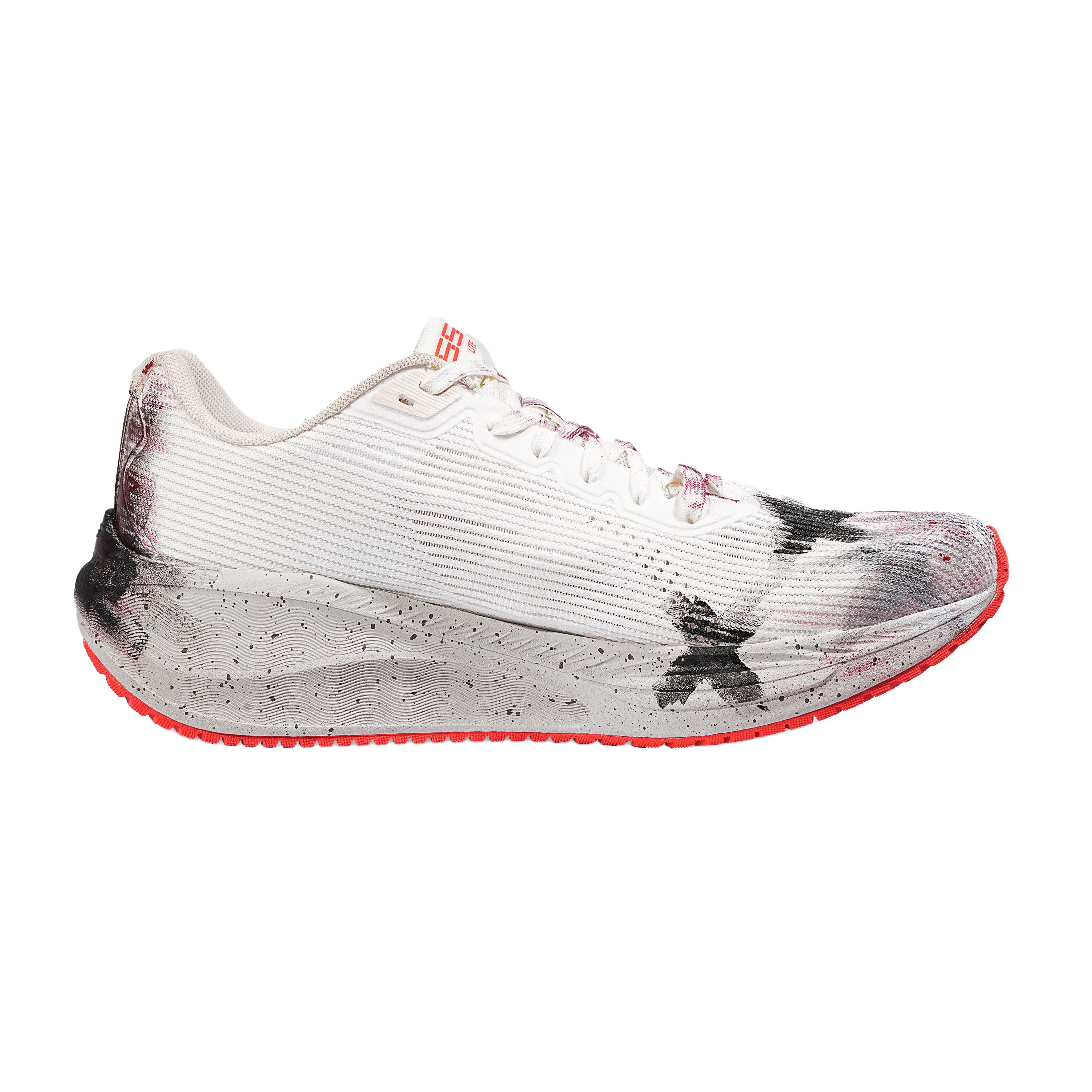 LiNing Wuyue 2.0 Shock Absorbers Slip Resistant Breathable Low top Casual City Commute Running Shoes Men's Beige Black