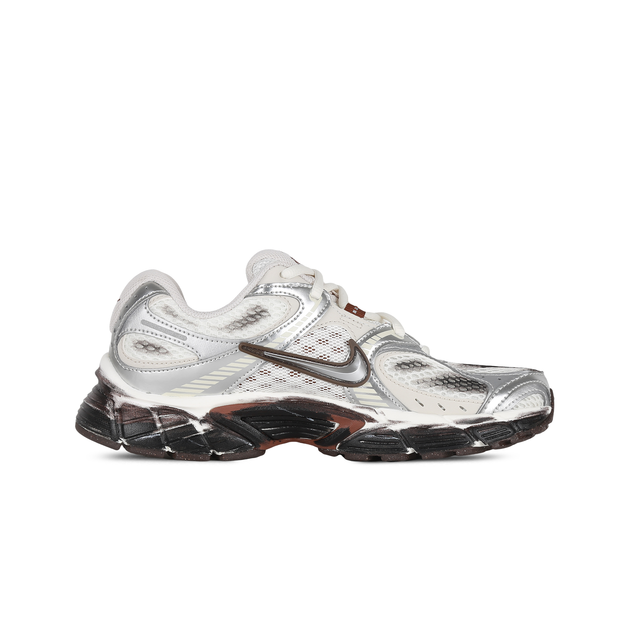 Nike V5 RNR Abrasion Resistant Low Top Casual City Commute Running Shoes Women's White Brown купить в интернет-магазине Yoocart с быстрой доставкой по России.