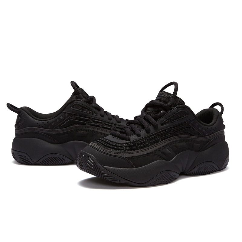 FILA FUSION Flame Shoes Low-Top Vintage Basketball Shoes Men's Black купить в интернет-магазине Yoocart с быстрой доставкой по России.