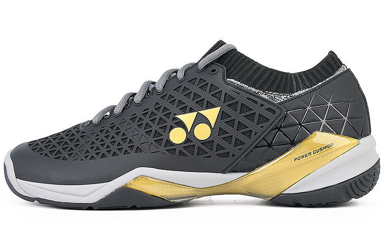 YONEX Badminton Shoes Men Low-Top Black Gold