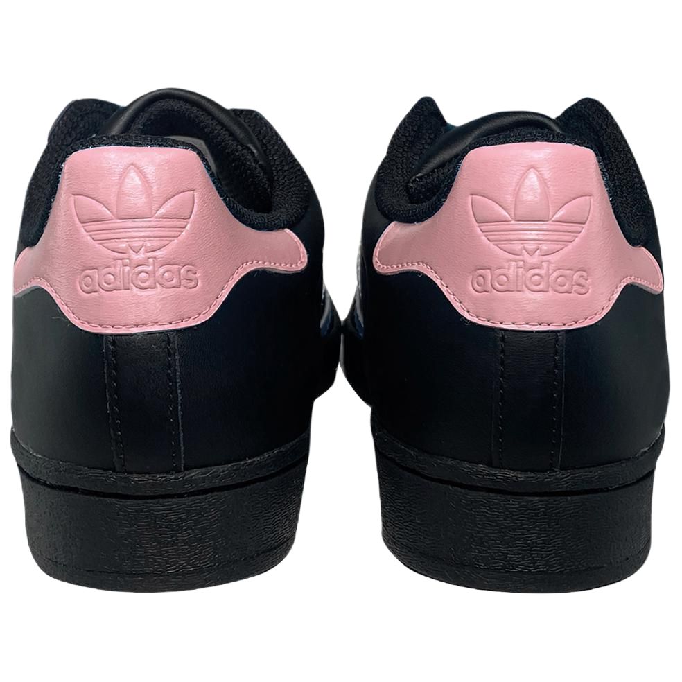 Adidas Originals SUPERSTAR Zing, Pink Mold Anti Slip Wear Resistant Low Top Skateboard Shoes Women's Black Pink купить в интернет-магазине Yoocart с быстрой доставкой по России.