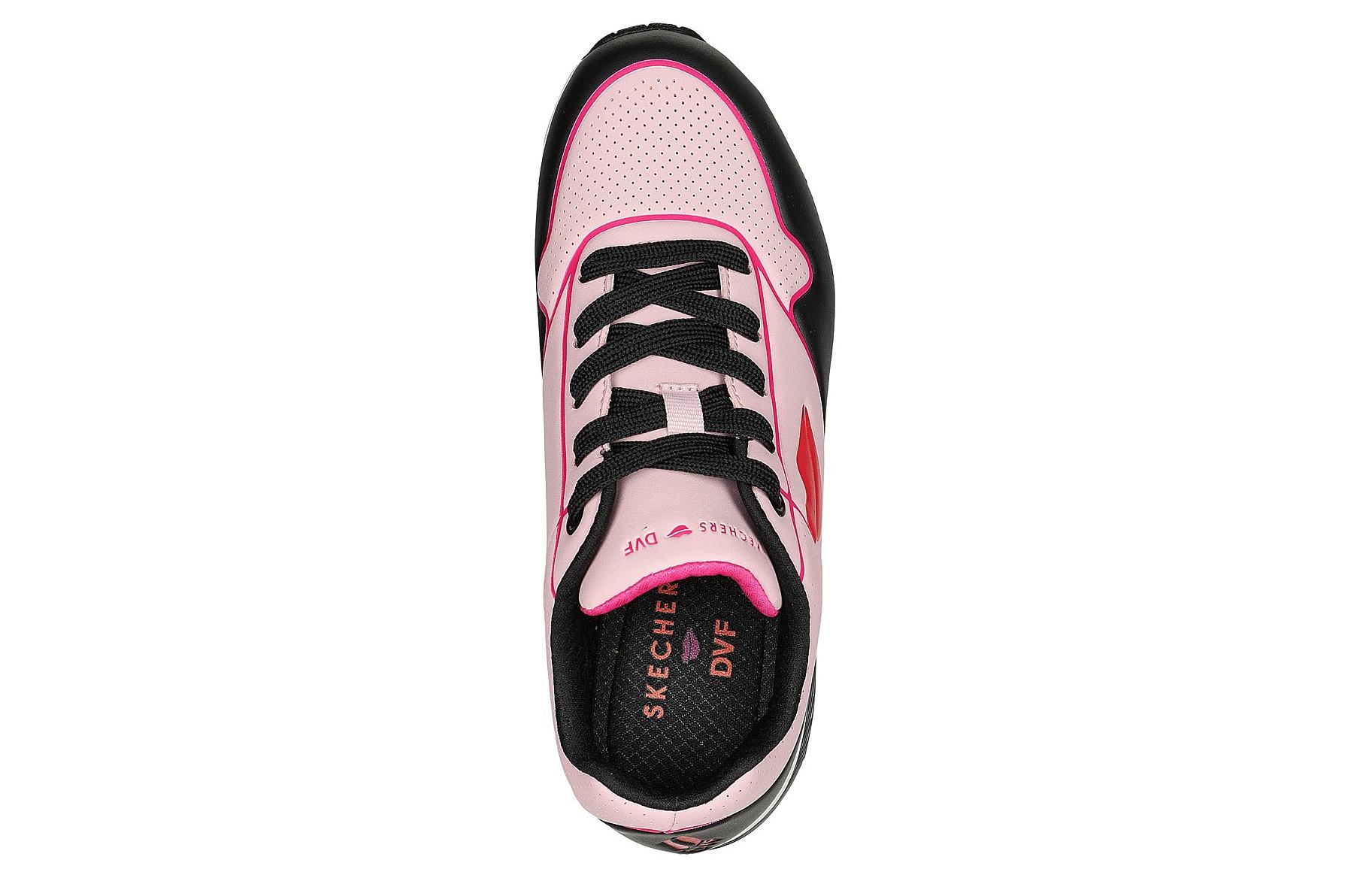 Skechers Cushioning Anti-Slip And Wear-Resistant Low-Top Running Shoes Women's Black Pink купить в интернет-магазине Yoocart с быстрой доставкой по России.