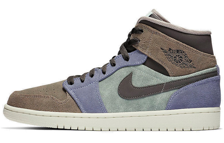 Jordan 1 Mid Suede Patch