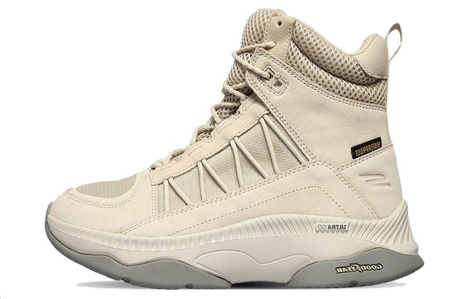 Skechers High Top Outdoor Shoes Women's Beige