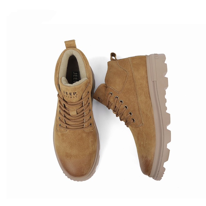 JEEP SPIRIT Martin Boots Men Yellow