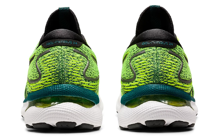 Asics Gel Nimbus 24 Safety Yellow Black купить в интернет-магазине Yoocart с быстрой доставкой по России.