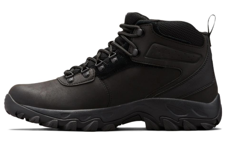 Columbia Newton Ridge Plus 2 Anti-Slip And Wear-Resistant Water-Resistant Mid-Top Outdoor Shoes Black