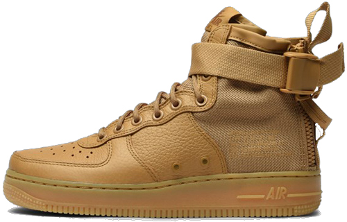 Nike Sf Air Force 1 Mid Elemental Gold Women's