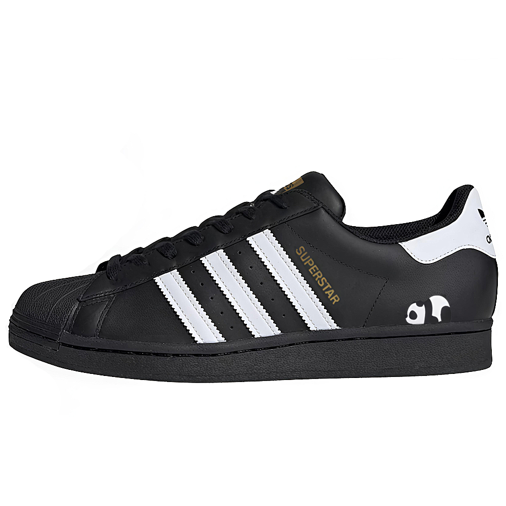 Adidas Originals SUPERSTAR Slip Resistant Cushioning Abrasion Resistant Low Top Skateboard Shoes Unisex Black White