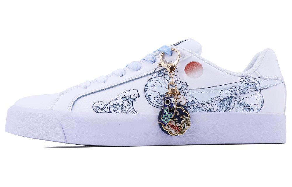 Nike Court Royale Ocean SDS Non-slip Lightweight Low-Top Skateboard Shoes Unisex White