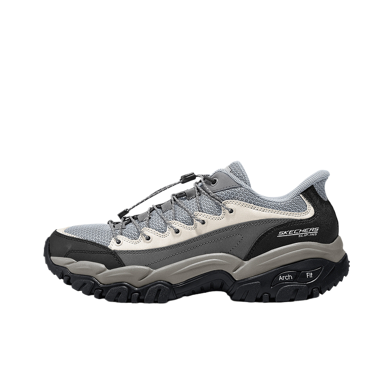 Skechers OUTDOOR MENS Low Top Outdoor Shoes Men's Charcoal