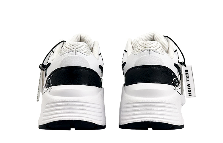 Nike Air Max Fusion Cushioning Anti-Slip And Wear-Resistant Low-Top Running Shoes Women's White Black купить в интернет-магазине Yoocart с быстрой доставкой по России.