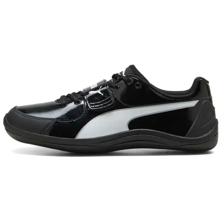 PUMA Abrasion Resistant Low Top Training Shoes Men's Black