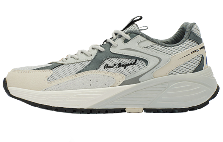 361° Low-Top Casual Shoes Men's White Gray