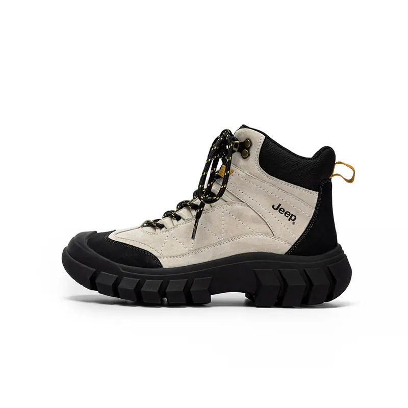 Jeep Fleece-Lined Platform Height Increasing British Style Boots Short Martin Boot Women's