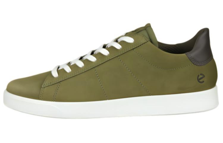 Ecco Low Top Skateboard Shoes Men's Green