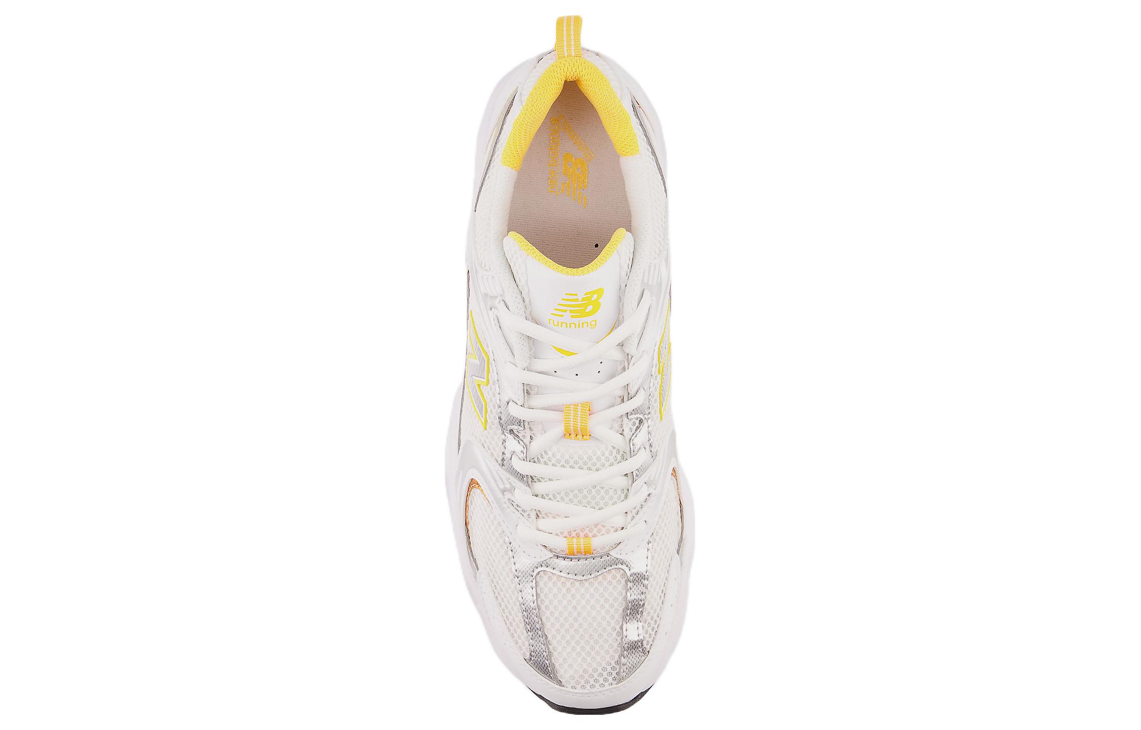 New Balance 530 White Vibrant Apricot Silver Metallic купить в интернет-магазине Yoocart с быстрой доставкой по России.