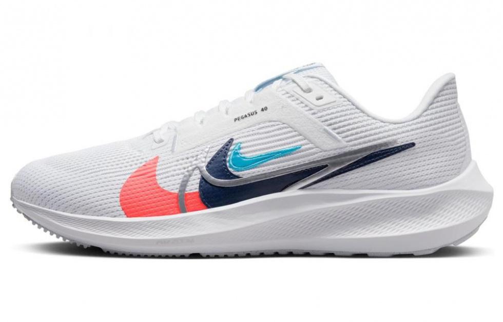 Nike Pegasus 40 Premium White Multi Color