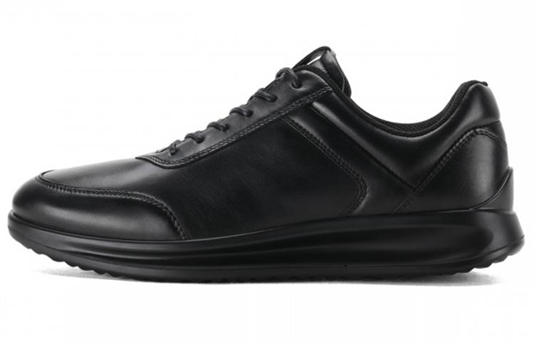 Ecco Elegant Collection Cushioning, Wear Resistant Low Top Casual Shoes Men's Black
