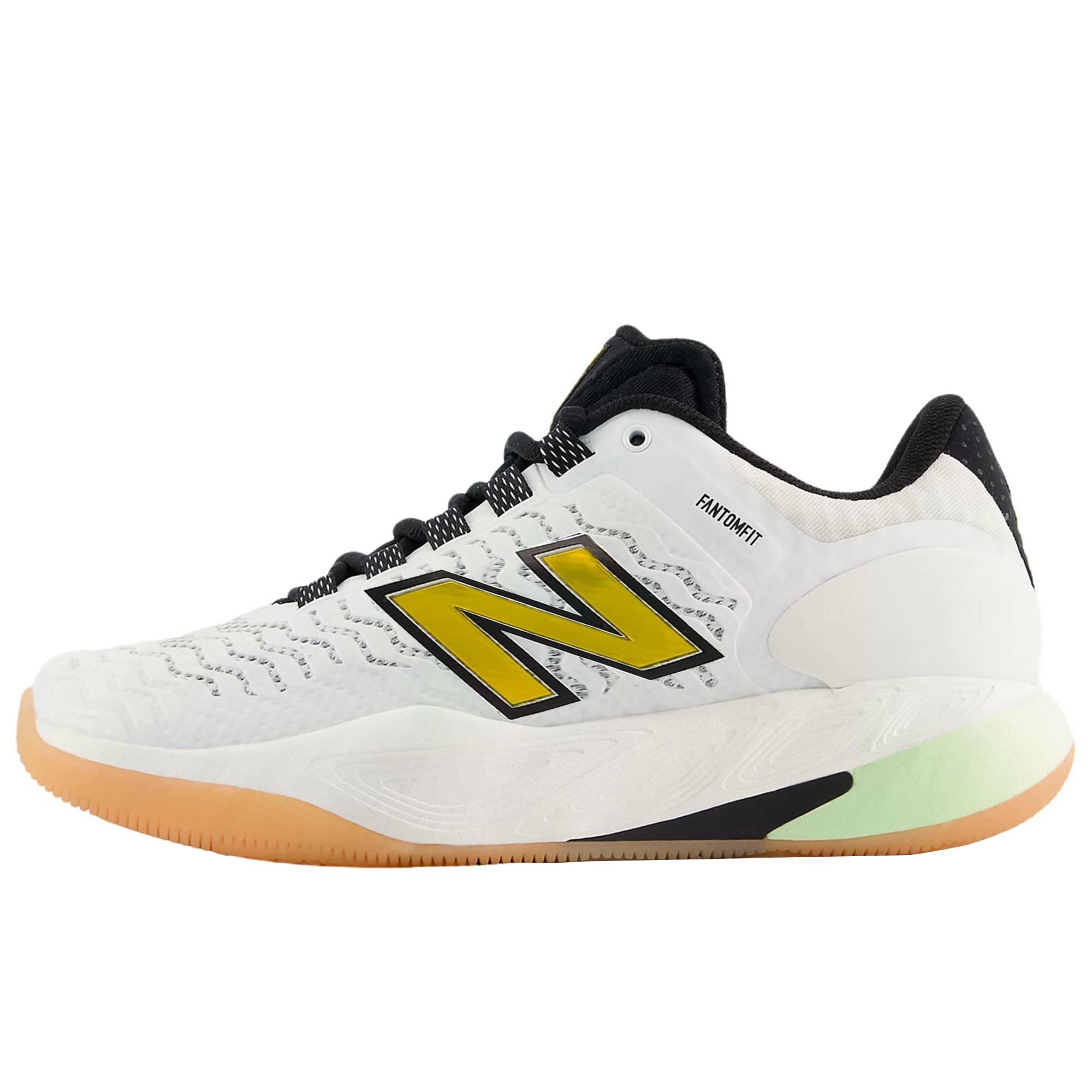 New Balance Fresh Foum X CT Rally V2 Breathable Support Low top Tennis Shoes Women's White Black Gold