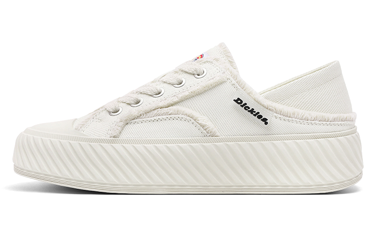 Dickies Lightweight And Breathable Low-Top Skateboard Shoes Women's Beige