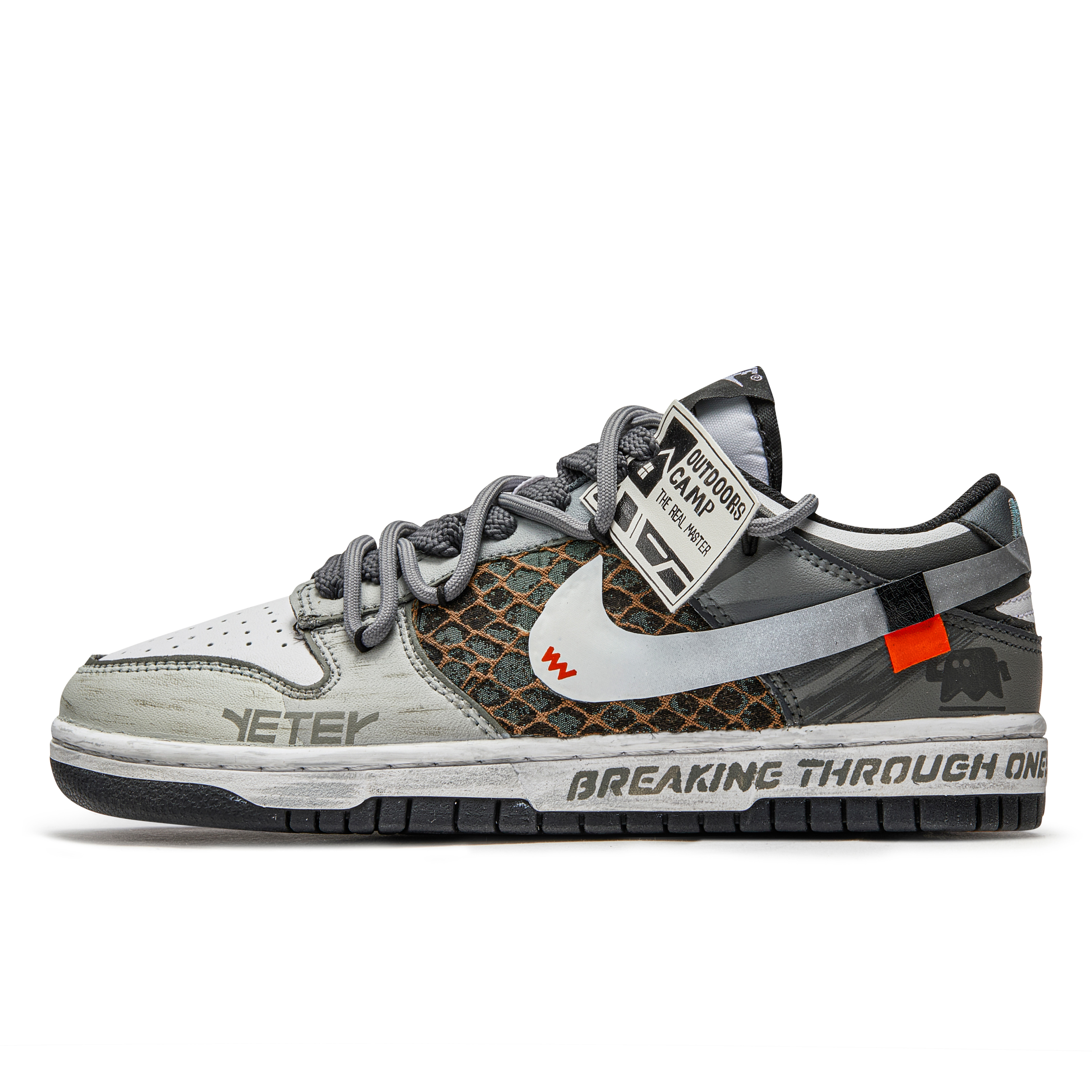 Nike Dunk Box, Miracle Journey Cushioning Quick Dry Abrasion Resistant Balance Low top Skateboard Shoes Unisex