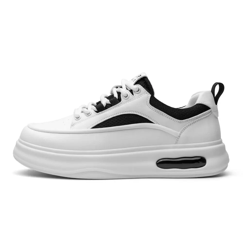 JEEP SPIRIT Low Top Skateboard Shoes Men's Polar White
