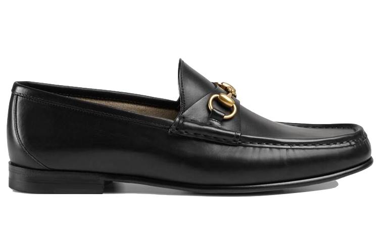 GUCCI 1953 Horsebit Loafer Black Leather