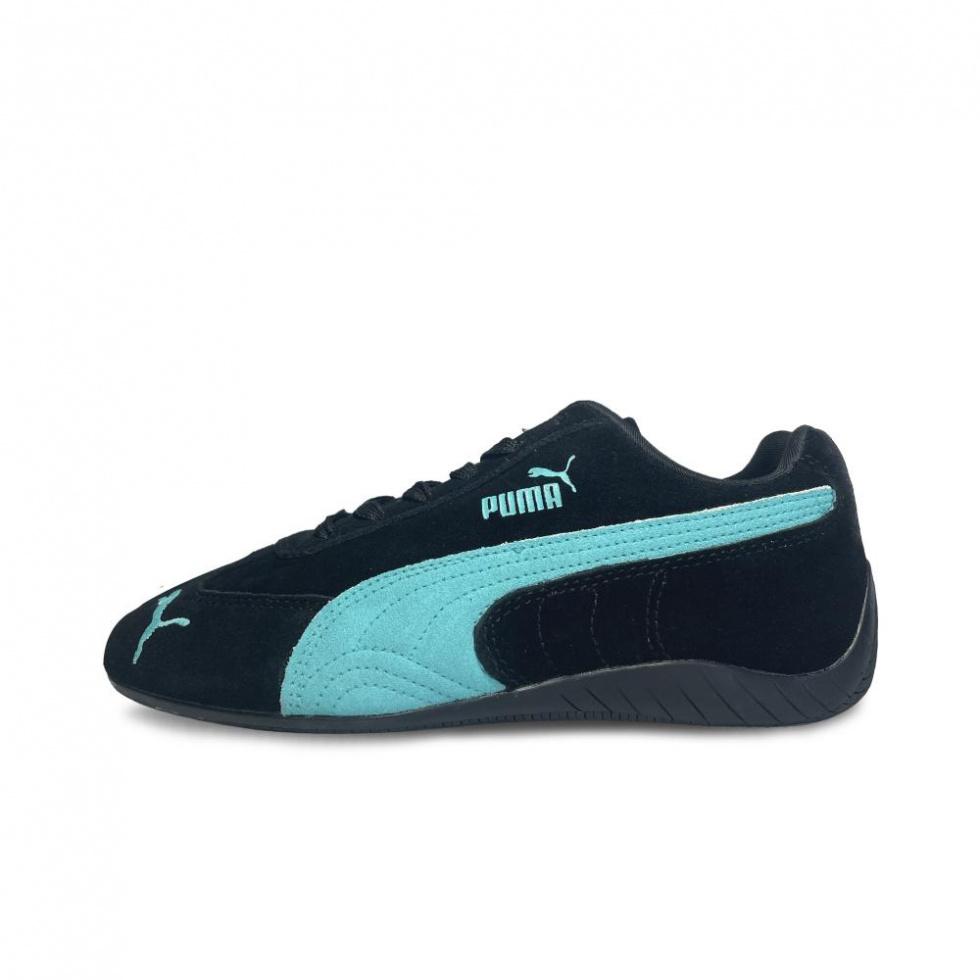 PUMA Speedcat Anti-Slip Wear-Resistant Low-Top Casual Shoes Unisex Black Green