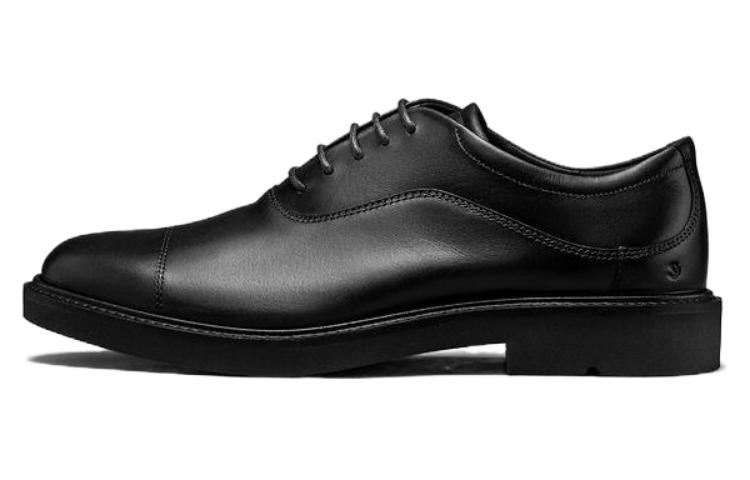 Ecco Urban London Series Dress Shoes Men Low-Top Black